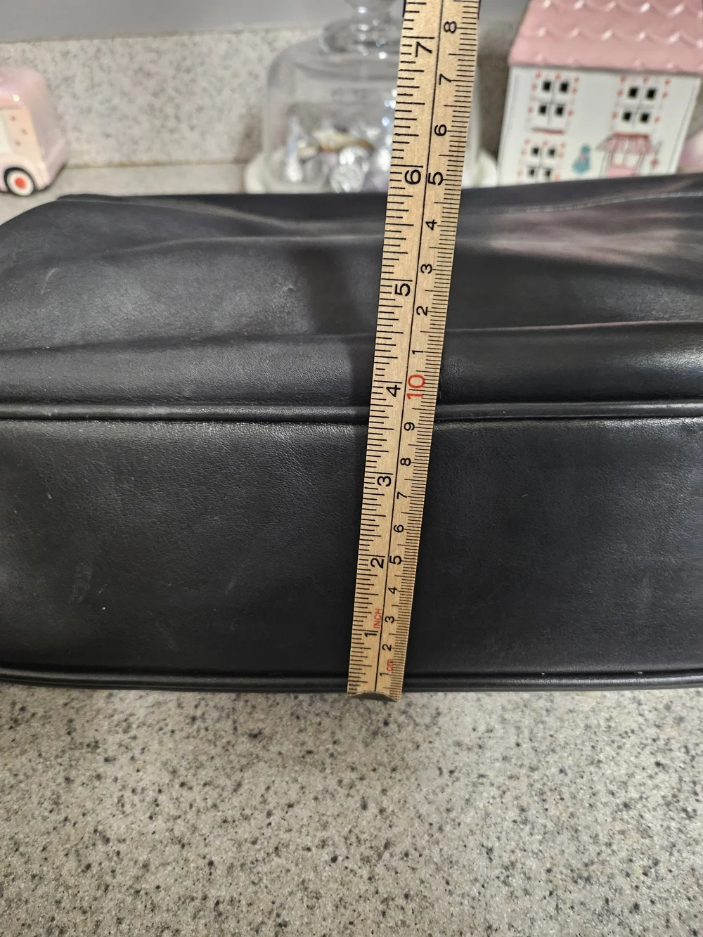 Vtg Coach Briefcase H23-5238 Black Leather Buckle Laptop Bag Clean
